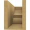 Ekena Millwork 6in. W x 8in. H x 16in. L Ridgewood Woodgrain TimberThane Rafter Tail, Primed Tan RFTUR06X08X16RIDRCPR - alternate 2